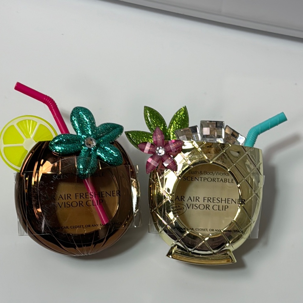 Bath & Body Works Tropical Drink scentportable car freshener  rare